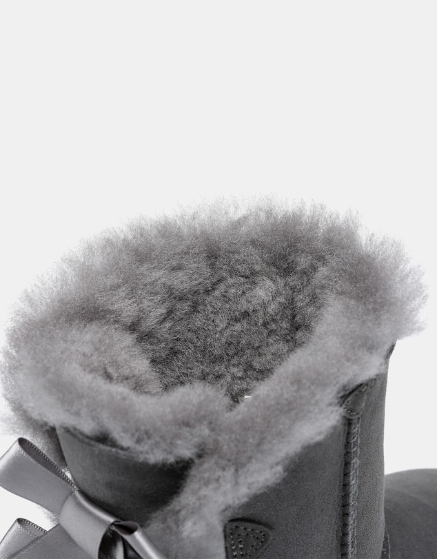 EVERAU - EverAU Ugg Short Back Bow Sheepskin Upper UGG Boots