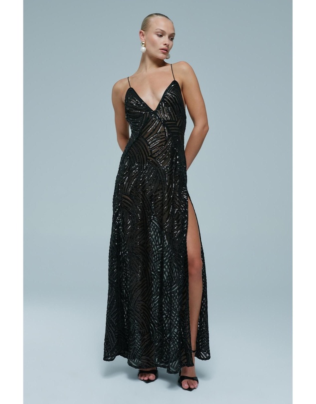 Bardot - Harper Sequin Halter Dress
