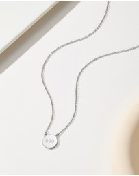 Mestige - Angel Number Necklace 999 - Silver Plated