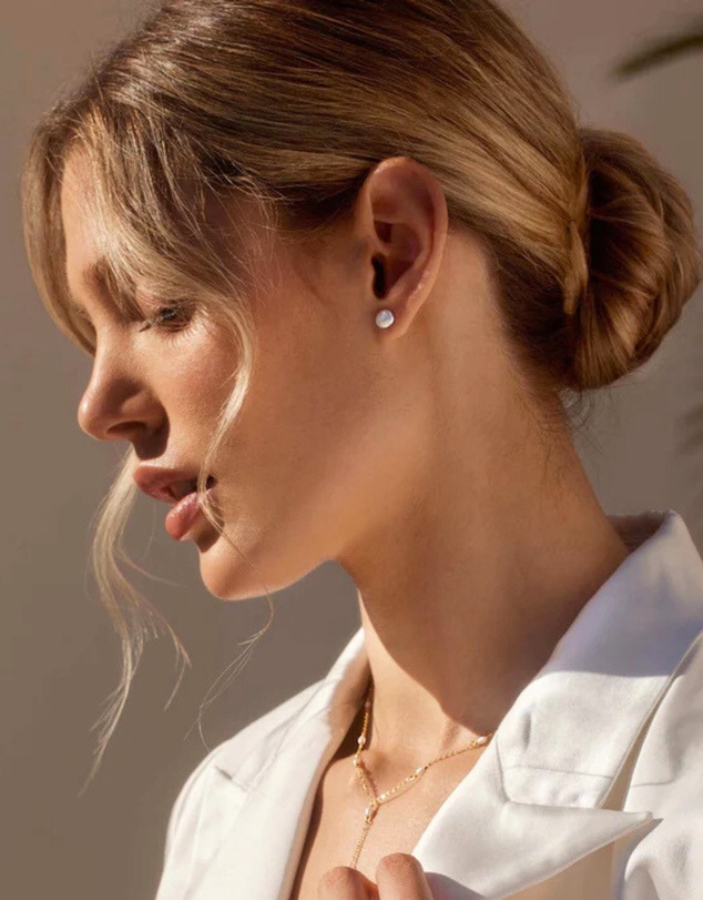 SAINT VALENTINE - Mara Keshi Pearl Studs - Gold