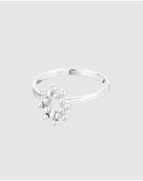 Ichu - Ball Cluster Flower Ring