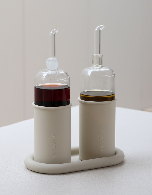 DESIGNSTUFF - RUND Bottle for Olive Oil