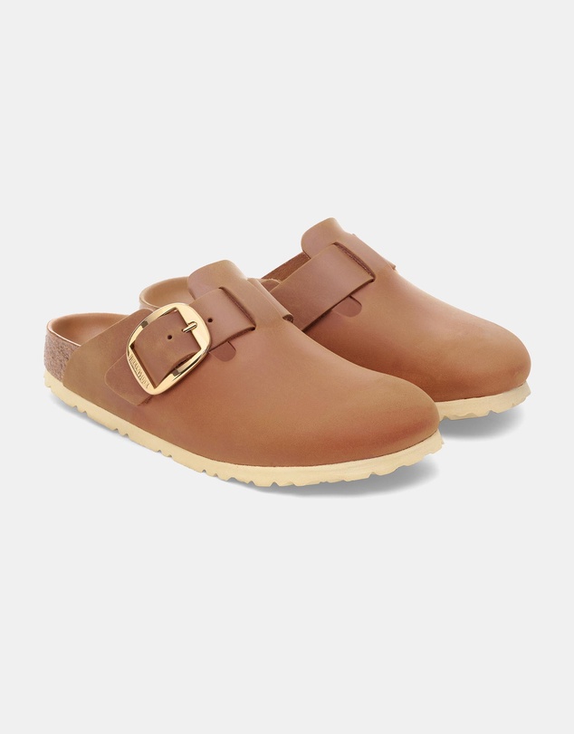 Birkenstock - Boston Big Buckle Oiled Leather Regular - Women's