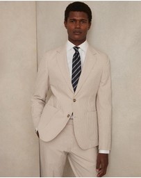 REISS - Bay Seersucker Jacket
