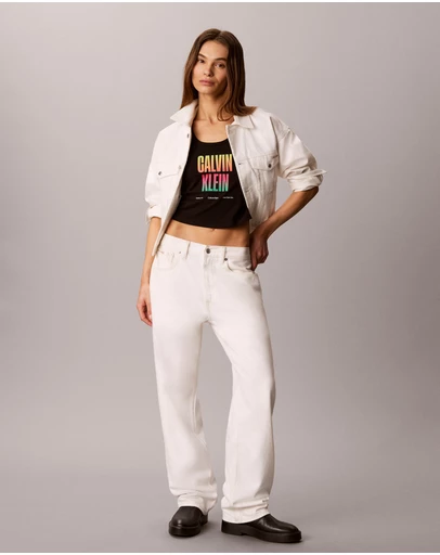 Calvin Klein Jeans - Pride Slim Scoopneck Tee