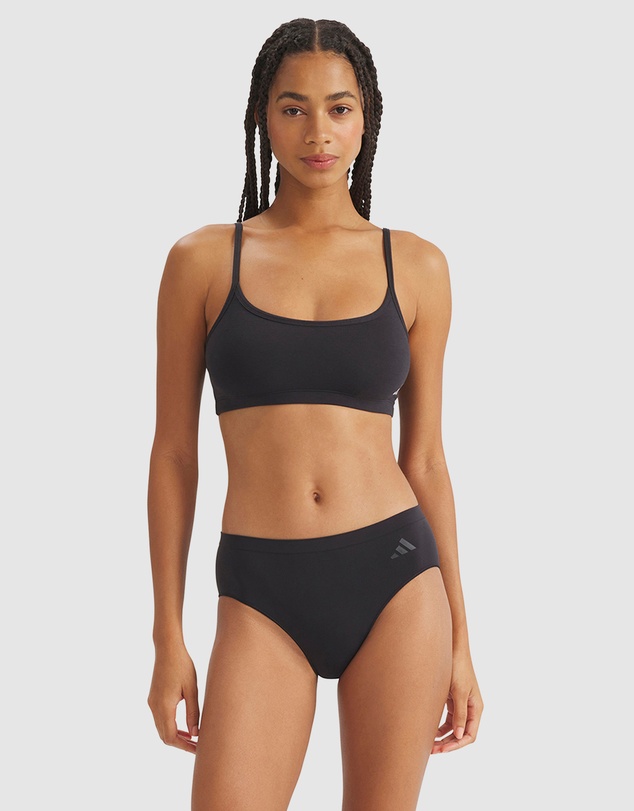 adidas Sportswear - 3 Pack Active Seamless Hipster Brief Underwear