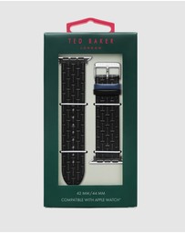 Ted Baker - Ted Baker Apple Band - Ted Embossed Black