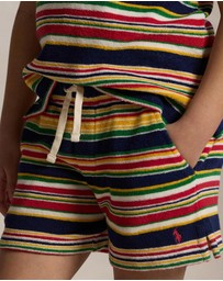 Polo Ralph Lauren - Striped Cotton Terry Shorts - ICONIC EXCLUSIVE - Babies-Kids