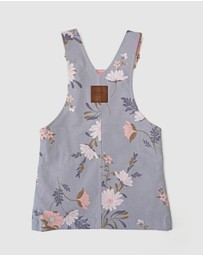 WITH LOVE FOR KIDS - Hazel Denim Pinafore Dress - Babies - Kids