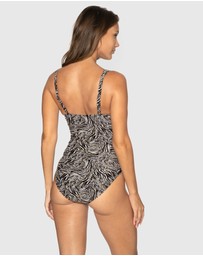 Nip Tuck Swim - Black Gold Rush Kayanne One Piece