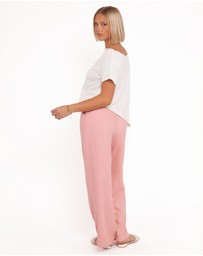 Petal & Pup - Dean Linen Pants - Light Pink