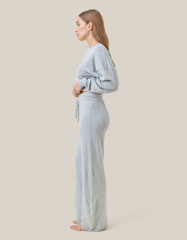 Papinelle - Cotton Cashmere Straight Leg Pant