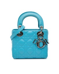 Pre-Loved by Azura Reborn - Pre-Loved Mini Lambskin Cannage Lady Dior