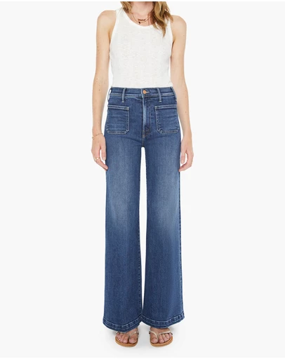 MOTHER - The Hustler Roller Patch Pocket Skimp Jeans