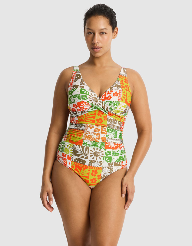 Sea Level Australia - Tavana Cross Front Multifit One Piece