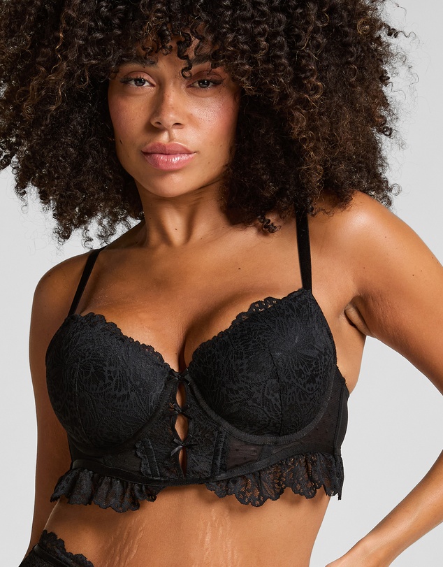 Hunkemoller - Posie Padded Underwired Longline Bra