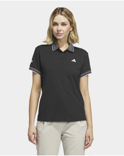 adidas Performance - CLIMACOOL FLAT KNIT COLLAR POLO SHIRT SHORT SLEEVE Womens