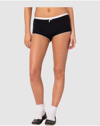 EDIKTED - Mariana Pointelle Micro Shorts