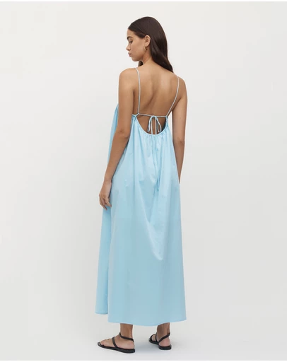 FRIEND of AUDREY - Sommers Maxi Tie Dress