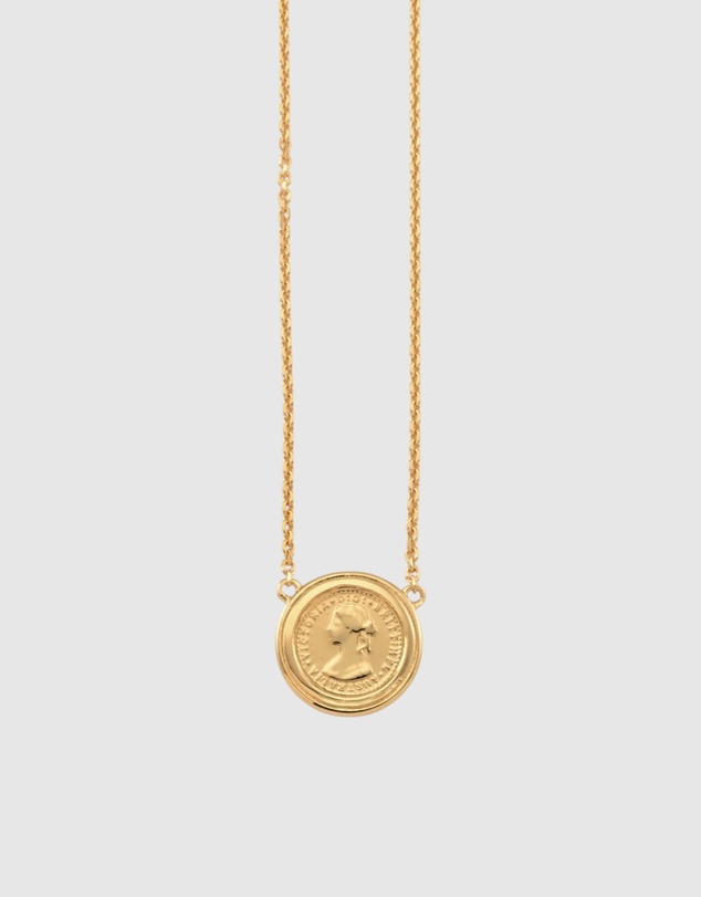 Von Treskow - Fixed Micro Coin Necklace