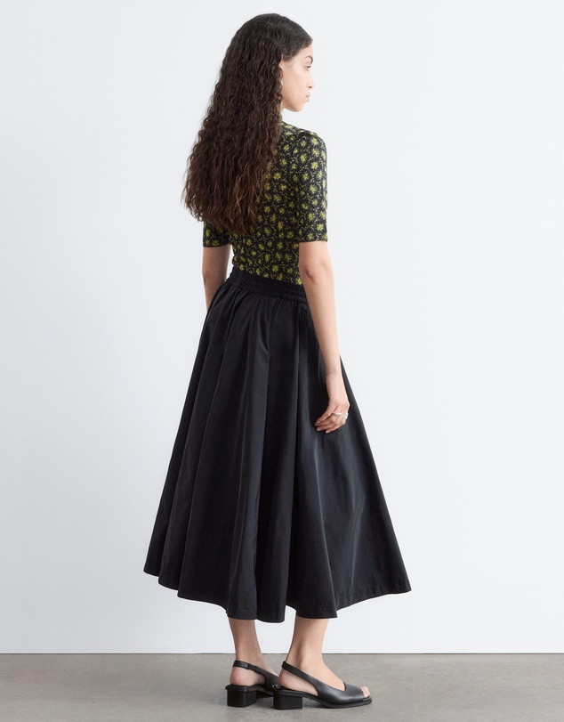 & Other Stories - Voluminous Drawstring Midi Skirt