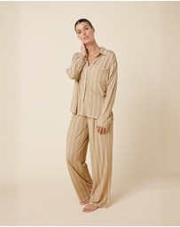 Gingerlilly - Harlow Bamboo Striped PJ Set