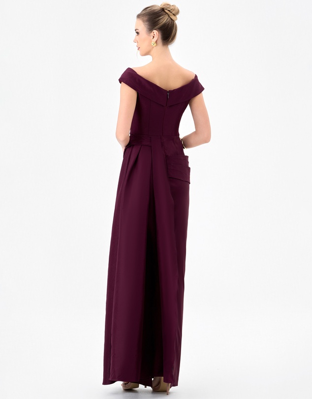 Bariano - Wallace Off Shoulder Gown