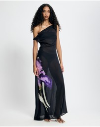 Lover - Cielo Asymmetrical Midi Dress