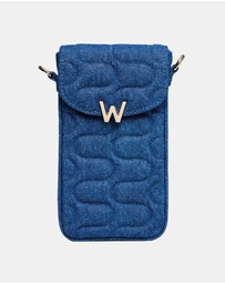 Wolf - Wolf Mimi Swirl Phone Bag Denim