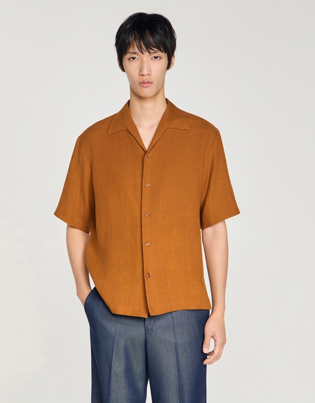 Sandro - Requin Linen Mc Shirt