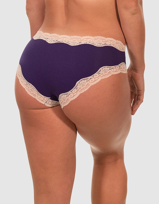 B Free Intimate Apparel - Cotton Low Rise Hipster Brief - 3 Pack