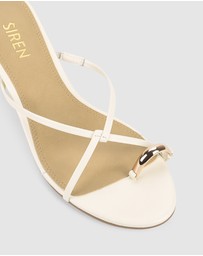 Siren - Xane Kitten Heel Thongs