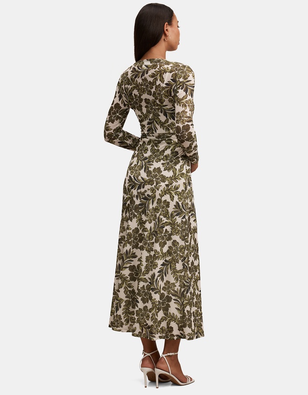 Forever New - Georgia Long Sleeves Mesh Midi Dress