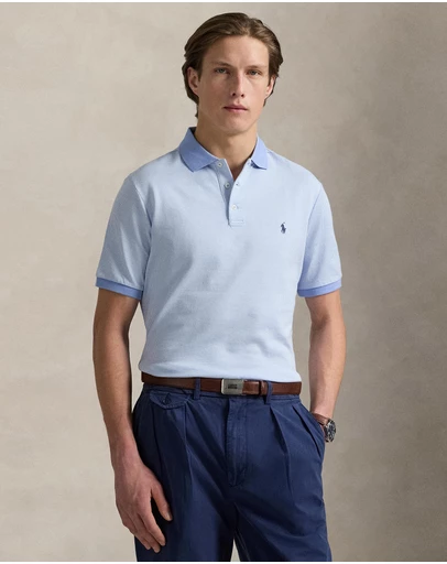 Polo Ralph Lauren - ICONIC EXCLUSIVE - Custom Slim Fit Houndstooth Polo Shirt