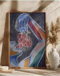 Olive et Oriel - KH Studio - Stretch It Over Me by Karla Hyman Art Print
