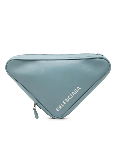 Pre-Loved by Azura Reborn - Pre-Loved Medium Leather Triangle Clutch