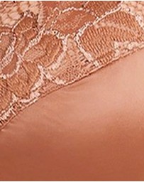 Sans Complexe - Arum Gloss Wired Half Cup Longline Bra with Lace