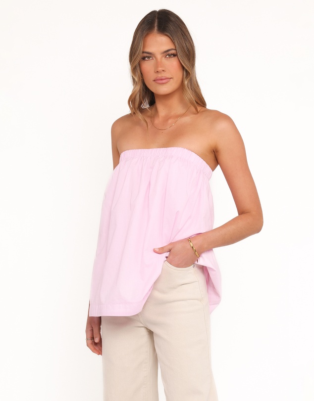 Petal & Pup - Cadhla Strapless Top - Pink