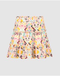 B.Nosy - Hippie Aztec Print Skirt - Kids-Teens