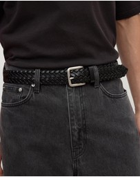 Assembly Label - Leather Braided Belt