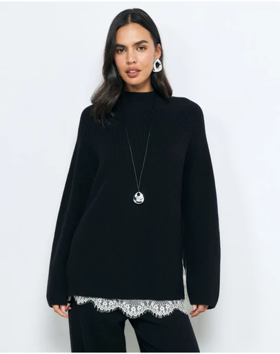 AERE - Akira Wool Knit Jumper
