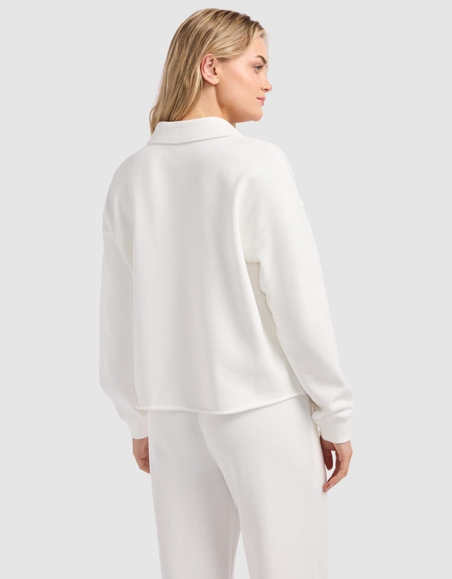 Seafolly - French Terry Polo Popover