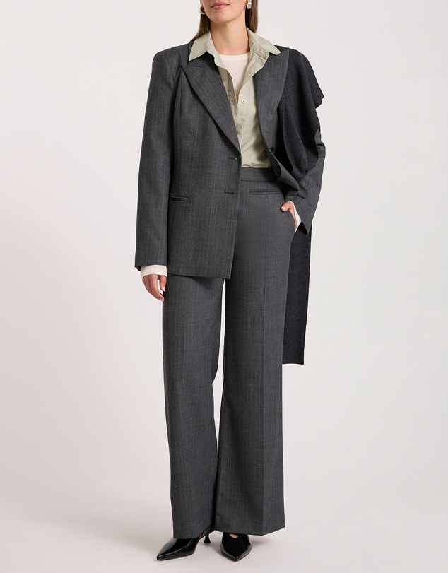 David Lawrence - Domini Pinstripe Blazer