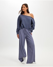 Cotton On Body - Cloud Soft Flannel Wide Leg Pant