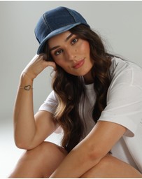 Morgan & Taylor - Parker Denim Cap in Blue