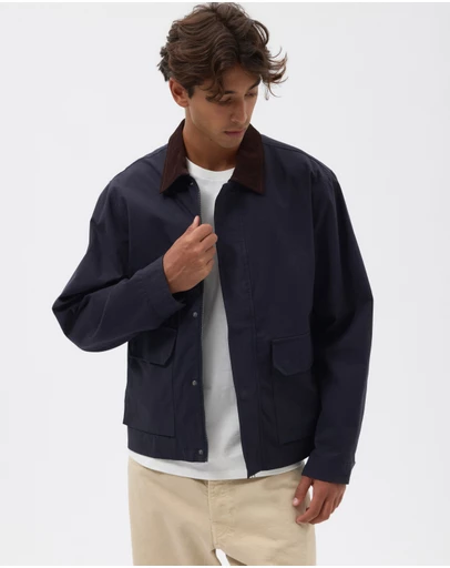 AERE - Collared Barn Jacket
