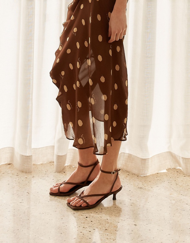 Verali - Maeve Kitten Heel Sandals