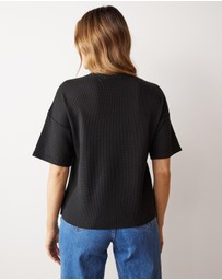 Atmos&Here - Sasha Waffle SS Tee