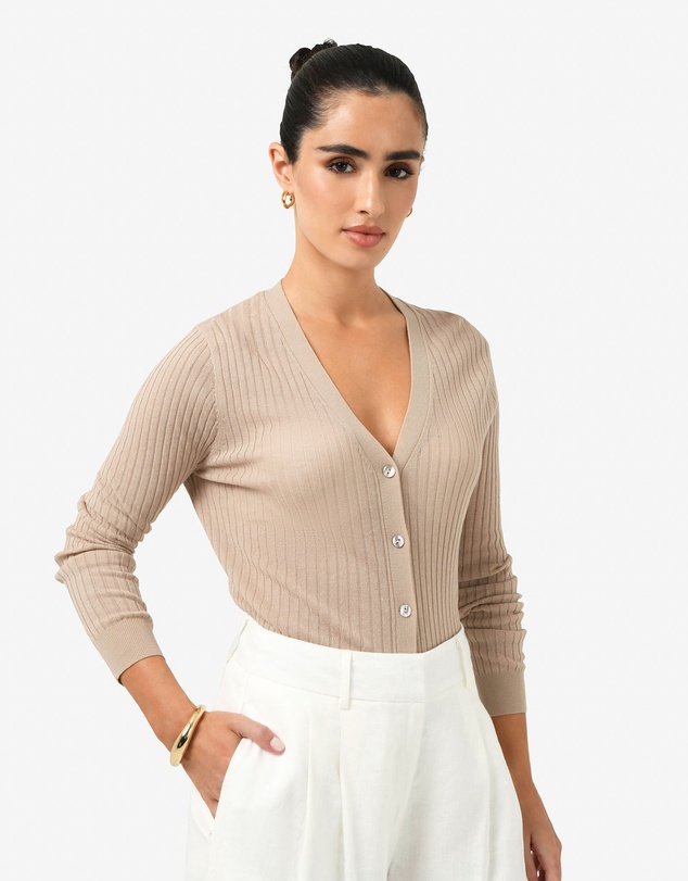 Forcast - Adison V-Neck Cardigan