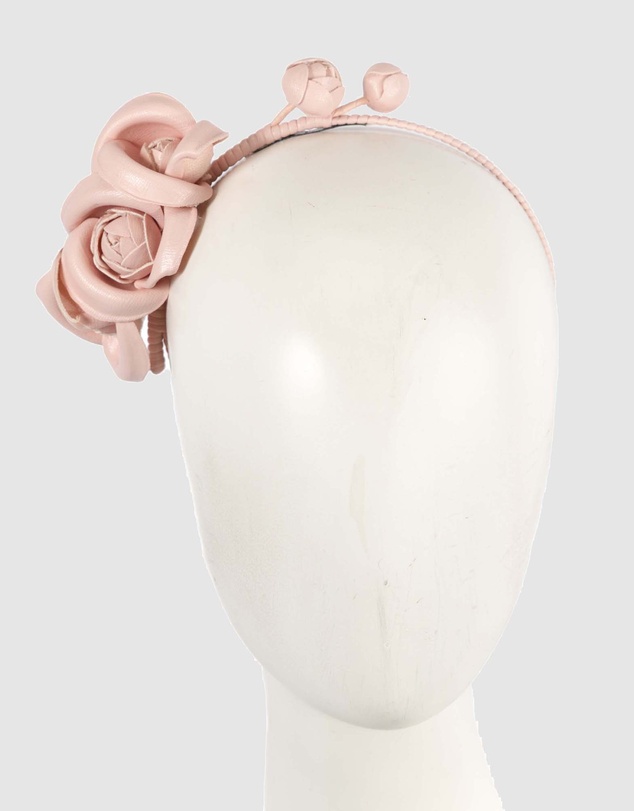 Max Alexander - Leather Flowers Headband